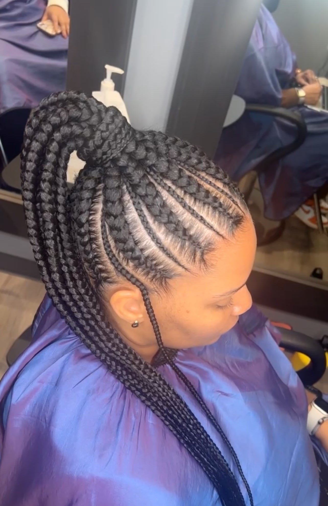 Anti-bacterial, itch-free braiding hair